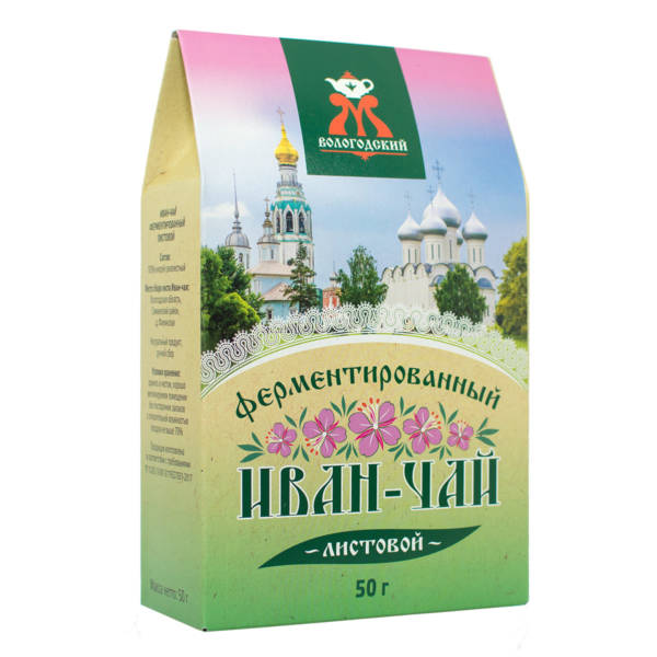 Иван-чай ферментированный листовой "Вологодский" 50 г
